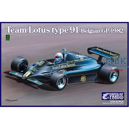 Team Lotus Type 91 Belgian GP 1982 1:20