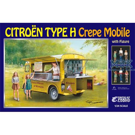Citroen H Crepe Mobile with Figures 1:24