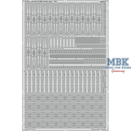 Avro Lancaster B.I/III B Mk.I bomb racks 1/32