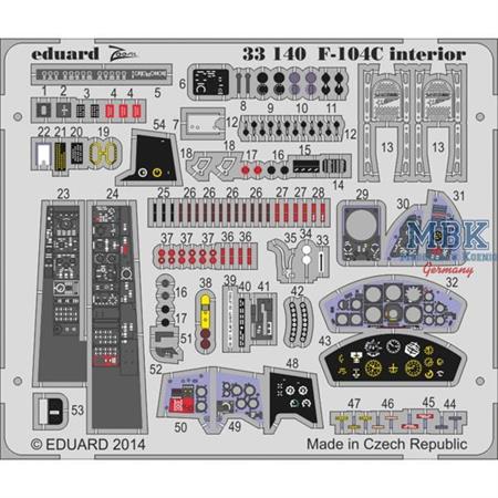 F-104C interior S. A.