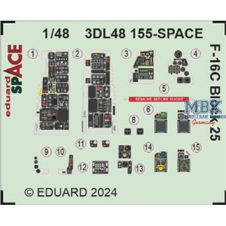 Lockheed Martin F-16C Block 25 SPACE 1/48