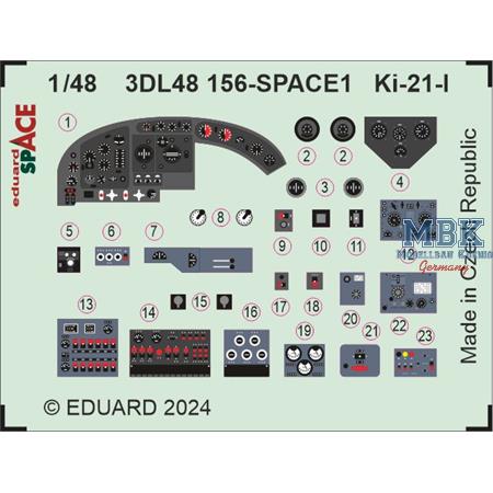 Mitsubishi Ki-21-I  SPACE 1/48