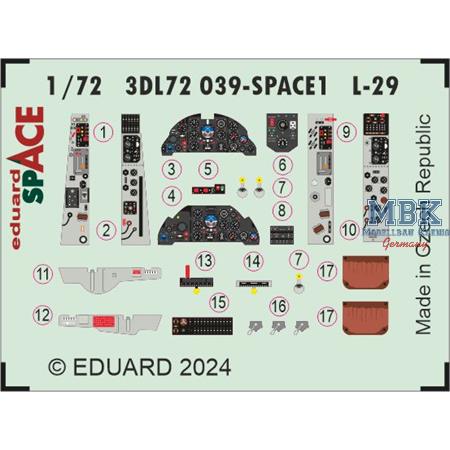 Aero L-29 Delfin SPACE 1/72