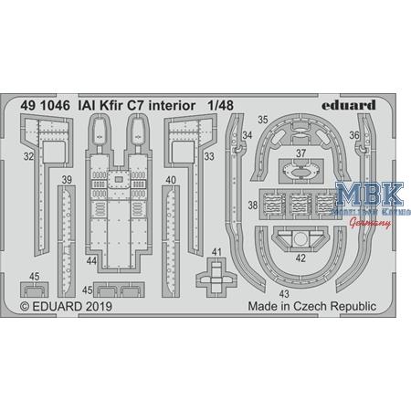 IAI-2/C-7 Kfir interior 1/48