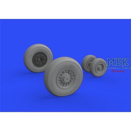 Grumman F-14D Tomcat wheels 1/48