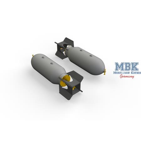 US 1000lb bombs 1/48