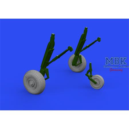 Zlín Z-326/ 526 wheels 1/48