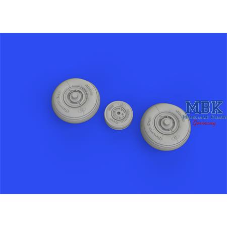 Zlín Z-326/ 526 wheels 1/48