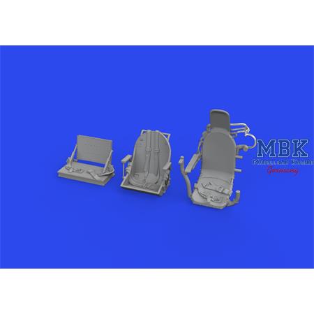 Grumman TBM-3 Avenger seats PRINT 1/48