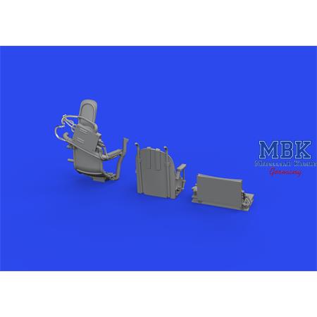 Grumman TBF-1C Avenger seats PRINT 1/48