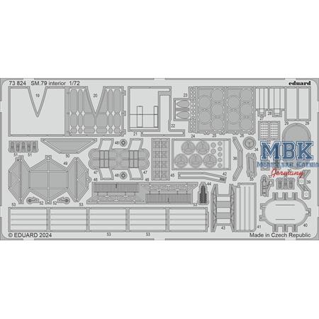 Savoia-Marchetti SM.79 interior 1/72