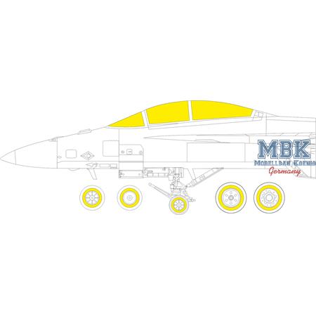 Boeing F/A-18F Hornet 1/48  Masking tape