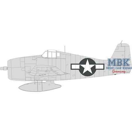 Grumman F6F-3 national insignia 1/48 Masking Tape