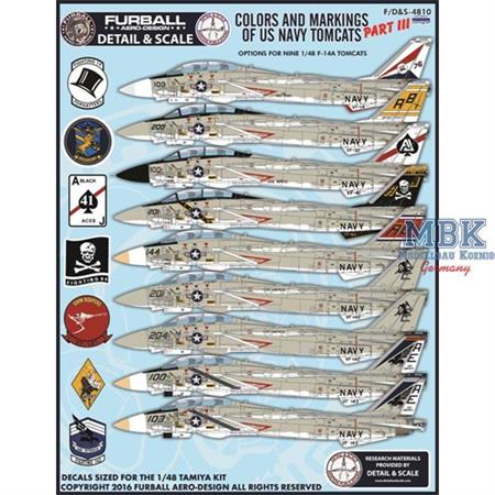 Colors and markings of US Navy F-14s Part III