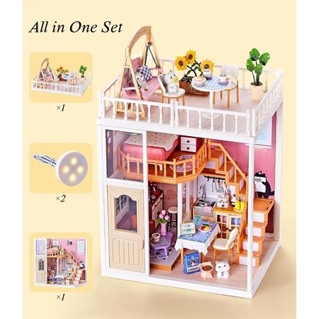 DIY "Dreamy Bay-Scene" – Cat Life two-story