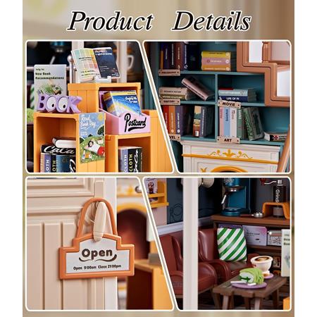 DIY "Dreamy Bay-Scene" – Book Cafe two-story