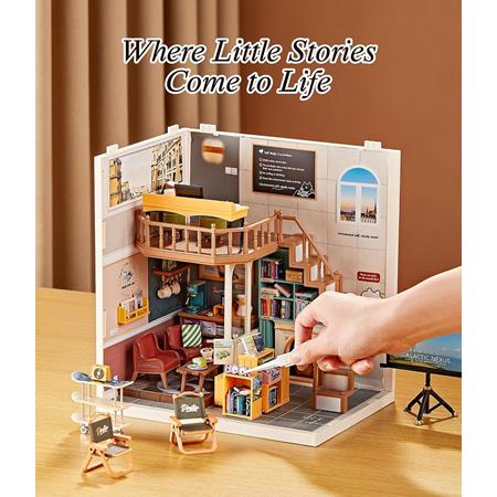 DIY "Dreamy Bay-Scene" – Book Cafe two-story