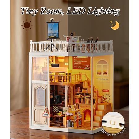 DIY "Dreamy Bay-Scene" – Book Cafe two-story