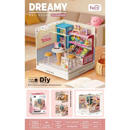 DIY "Dreamy Bay-Scene" Ice Cream Shop