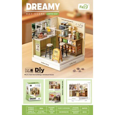 DIY "Dreamy Bay-Scene" Coffee Shop