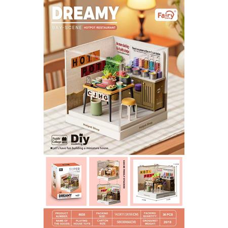 DIY "Dreamy Bay-Scene" Hotpot Restaurant