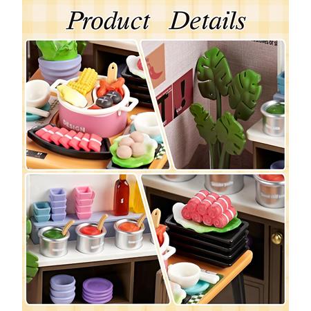 DIY "Dreamy Bay-Scene" Hotpot Restaurant