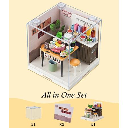DIY "Dreamy Bay-Scene" Hotpot Restaurant