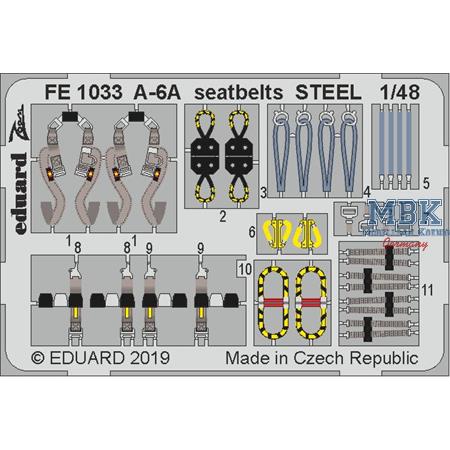 A-6A seatbelts STEEL 1/48