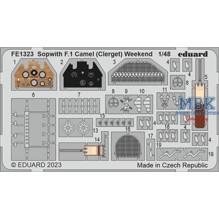 Sopwith F.1 Camel (Clerget) Weekend 1/48