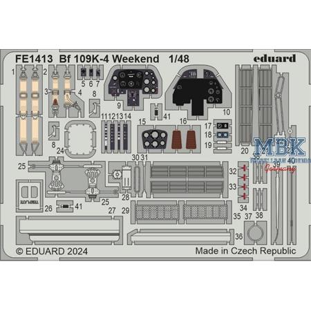 Messerschmitt Bf-109K-4 Weekend 1/48