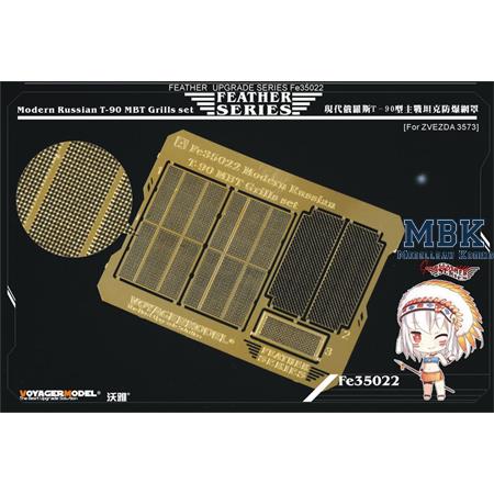 Russian T-90 MBT Grills set (ZVEZDA)