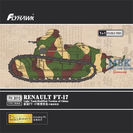 Renault FT-17 light tank 2 Stück (Chinese Version)