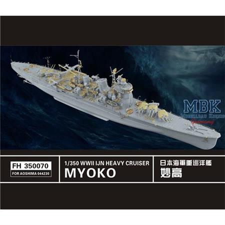 WW II IJN Heave Cruiser Myoko