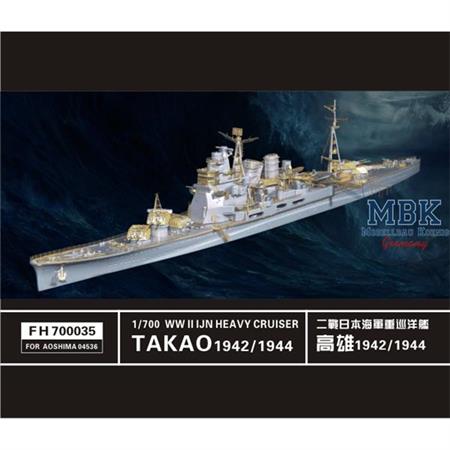 Takao Cruiser 1942 and 1944 (For Aoshima04536)