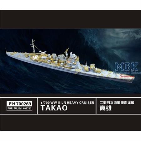 WW II  IJN Heavy Cruiser Takao