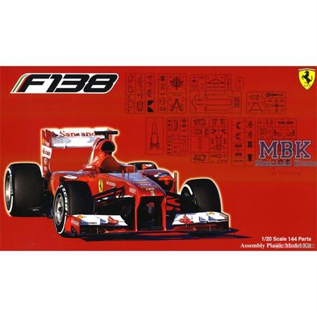 Ferrari Ferrari F138 Chinede GP  (GP16)  1/20