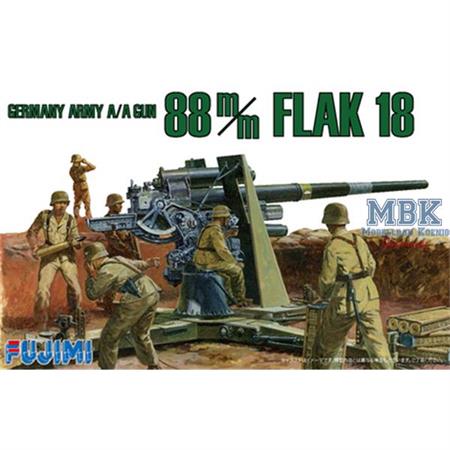 German Army A/A Gun 88mm Flak 18  WA26  1/76