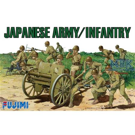 Japanese  Army Infantry Set WA30   1/76