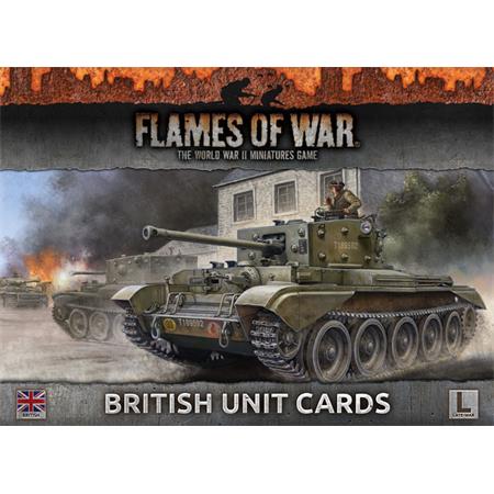 Flames Of War: Late War British Unit Cards