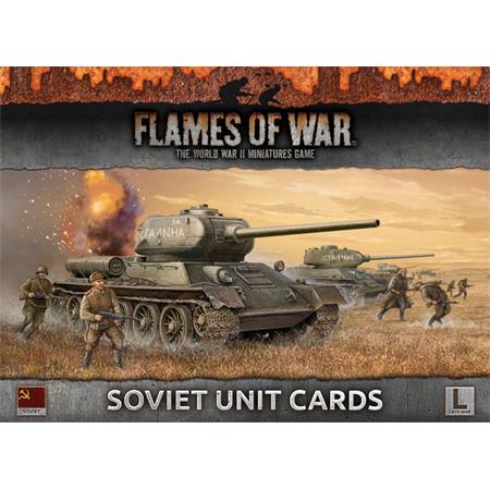 Flames Of War: Late War Soviet Unit Cards