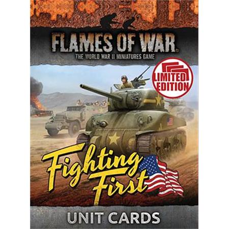 Flames Of War: Fighting First Unit Cards