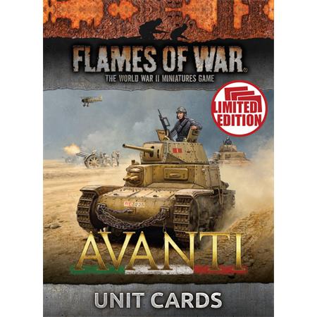 Flames Of War: Italian Unit Cards