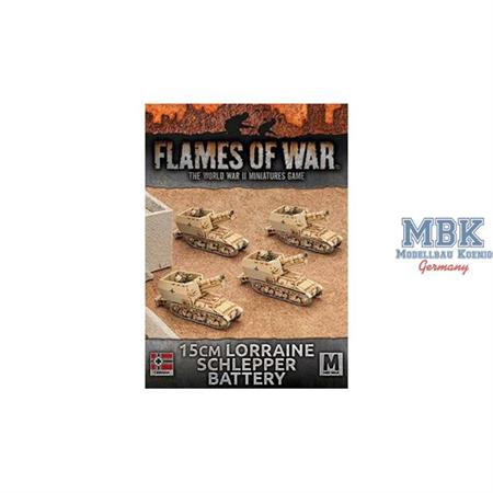 Flames Of War: 15cm Lorraine Schlepper Battery