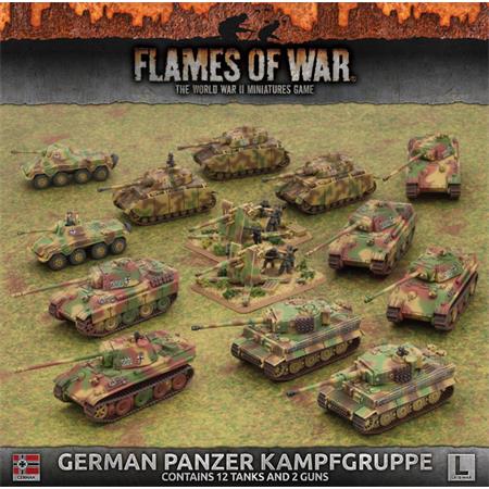 Flames Of War: German Panzer Kampfgruppe late War