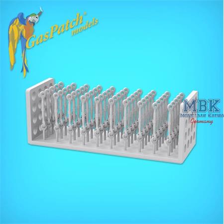 Resin Turnbuckles Type A 1/48