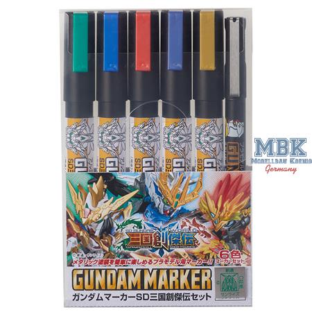 Gundam Marker SD World Sangoku Soketsuden Set