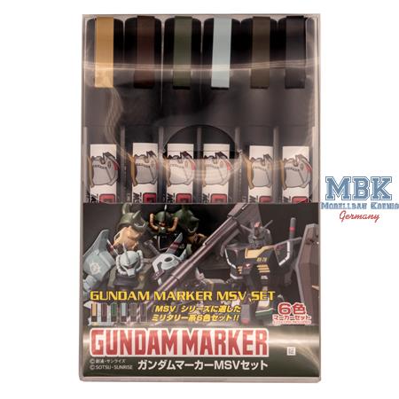 Gundam Marker MSV Set