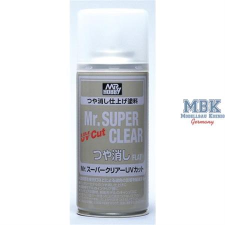 B-523 Mr. Super Clear UV Cut Flat Spray (170 ml)