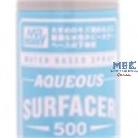 Mr. Finishing Aqueous Surfacer 500 Grey  (Spray)