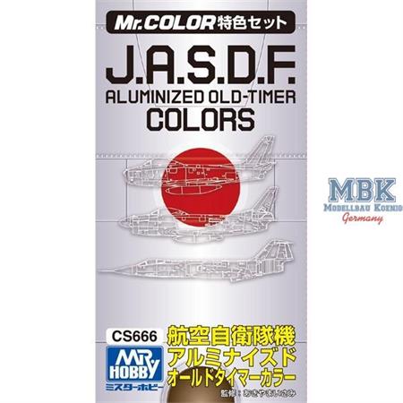 J.A.S.D.F. Aluminized Old-Timer Color Set Matt